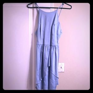 Sky blue dress